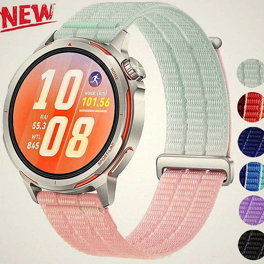 18mm 20mm 22mm Universal Uhrenarmband Nylon Loop Ersatzband Armband Smartwatch
