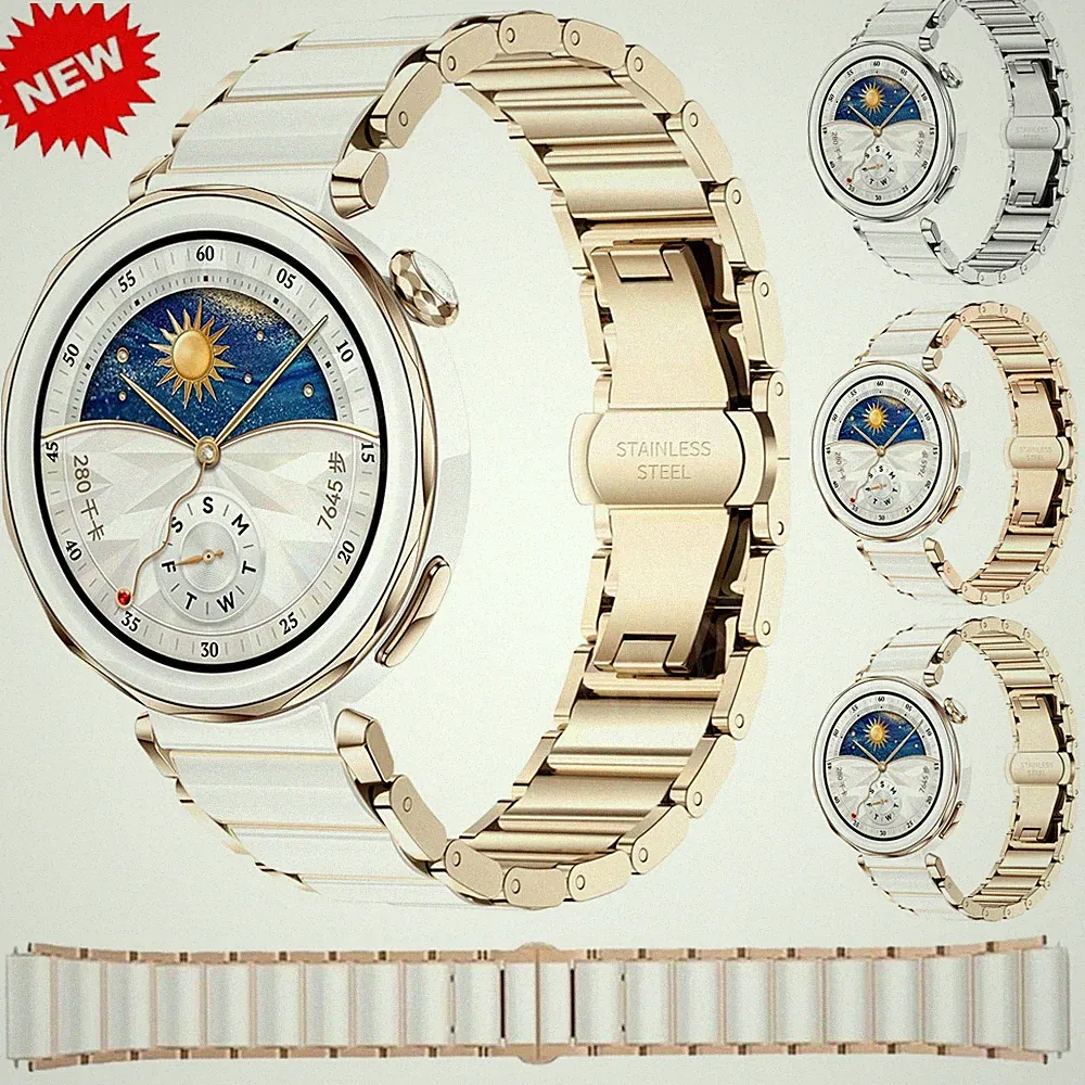 18mm Keramik Armband Strap Ersatz Für Huawei Watch GT 5 GT 4 41mm GT5 Pro 42mm