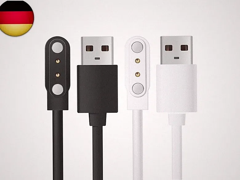 2 Pack Smartwatch Magnetisch Ladekabel, 4mm, Kompatibel mit AcclaFit, STECEi