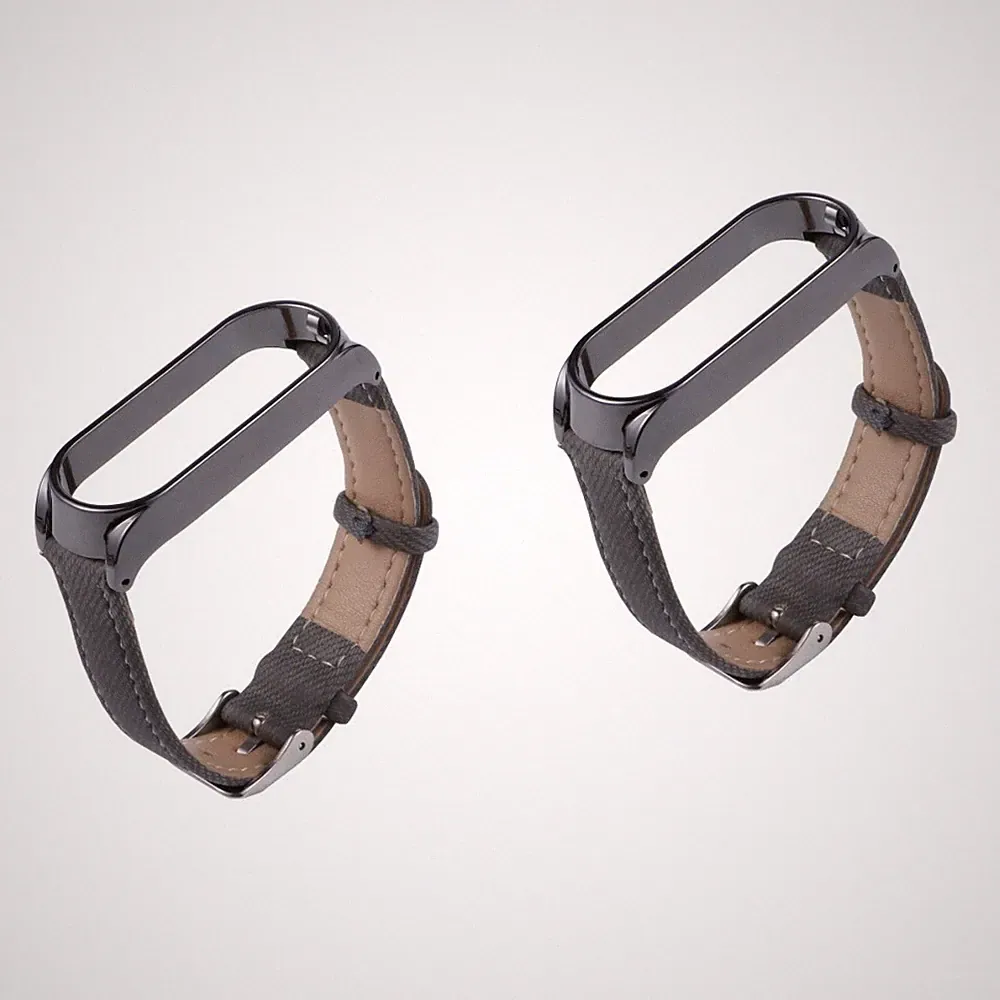 2 stücke Praktische Watch Strap Classic Smart Armband Kompatibel mit Xiaomi 5/5