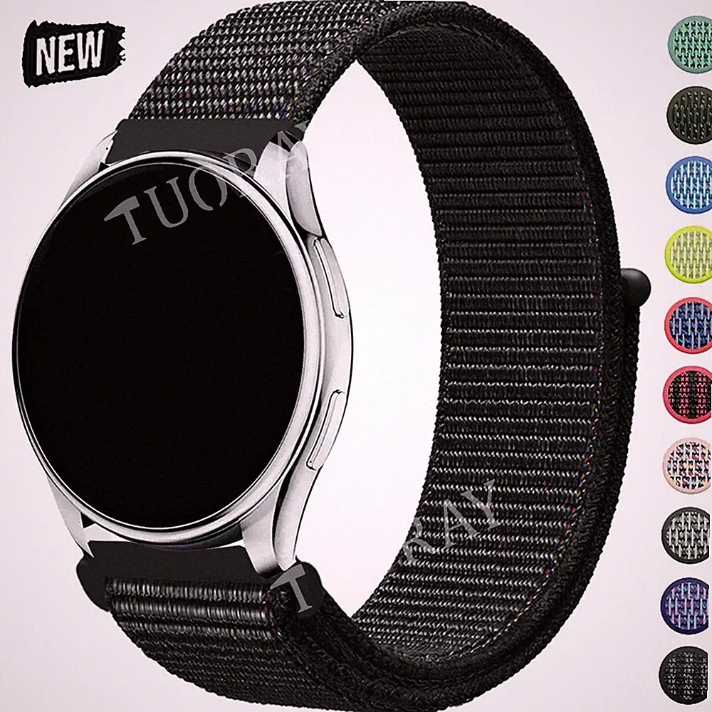 20/22mm Ersatz Armband Universal Sports Nylon Loop Band Uhrenarmband Smartwatch