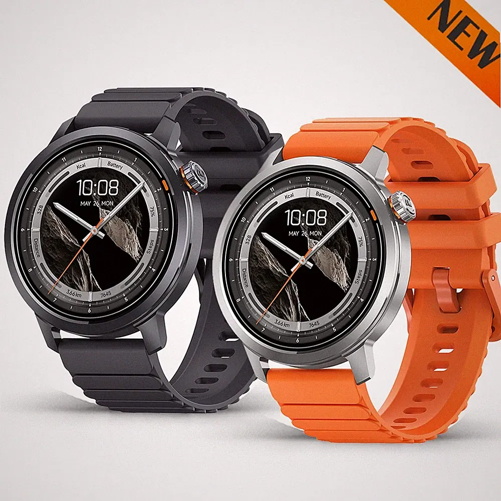 2025 KOSPET ORB Smartwatch Herren Damen 1.43" AMOLED für iPhone und Android