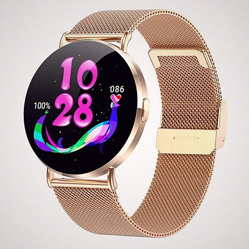 2025 Mode Damen Smartwatch Bluetooth-Anrufe IP67 Wasserdicht Gesundheitsmonitor