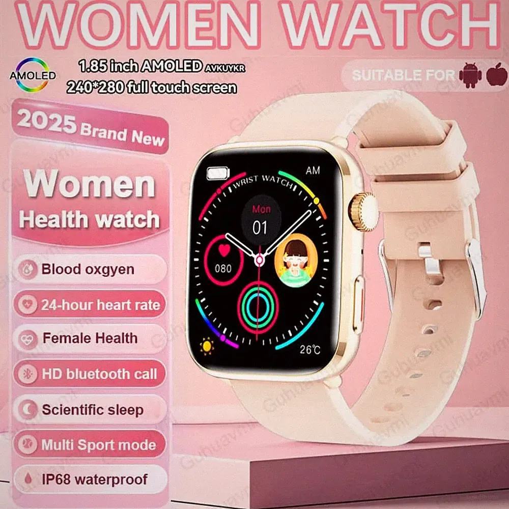 2025 Neu für Xiaomi Frauen AI Smart Diagnose Smart Watch HRV + PPG Blutdruck