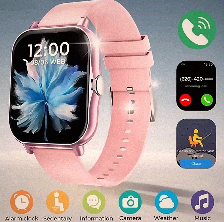 2025 Outdoor-Sport-Smartwatch für Damen und Herren Herzfrequen Pulsuhr