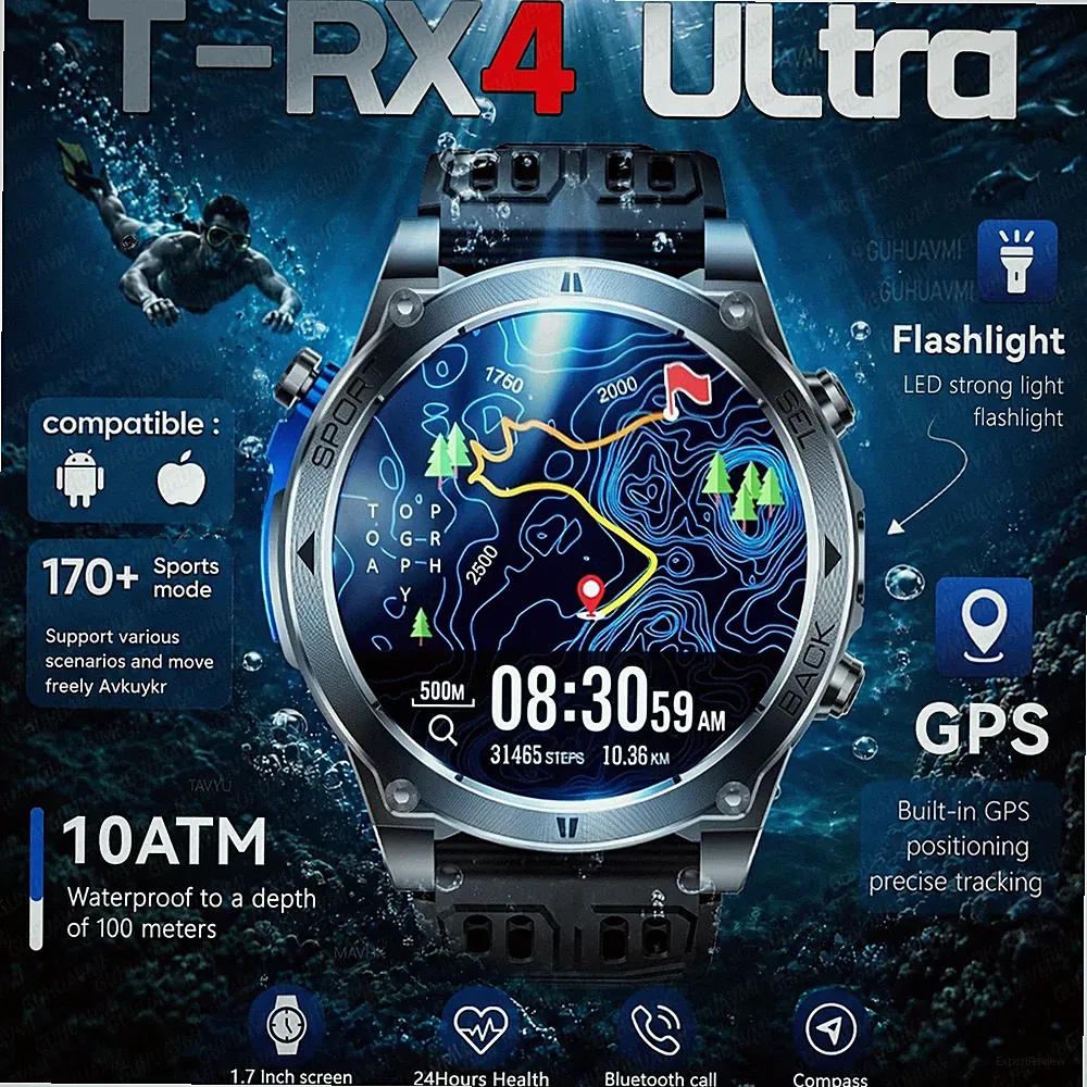 10 ATM Smartwatch