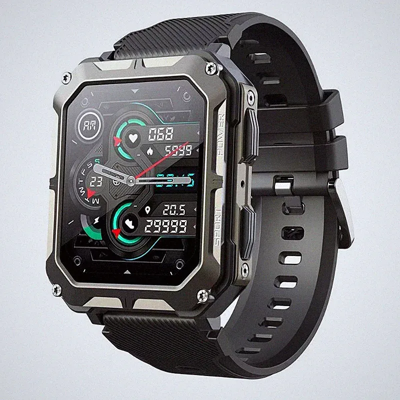 2026 Smartwatch - Bluetooth Blutdruck Herren mit Schrittzähler EKG