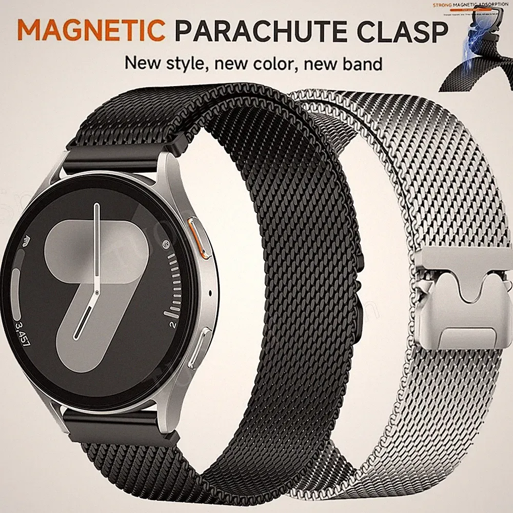 20mm | 22 mm Ersatz Magnet Loop Armband Uhrenarmband Metallband Ersatz band DE