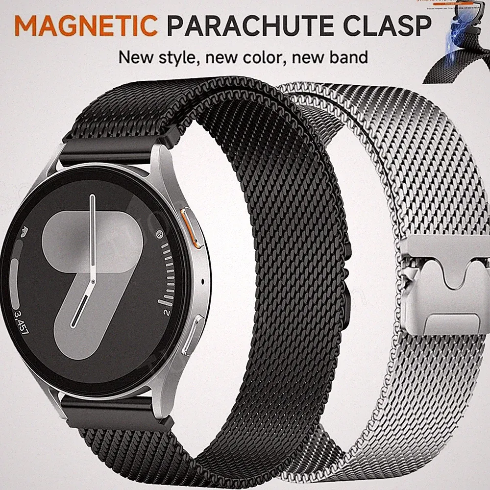 20mm | 22 mm Milanese Magnet Loop Armband Uhrenarmband Metallband Ersatz band DE