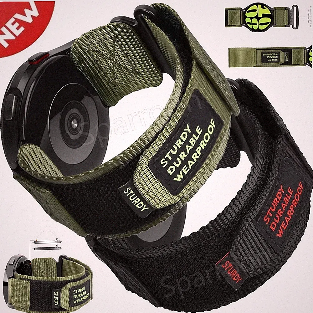 20mm~22mm Ersatz Armband Universal Nylon Quick Fit Uhrenarmband Smartwatch Band