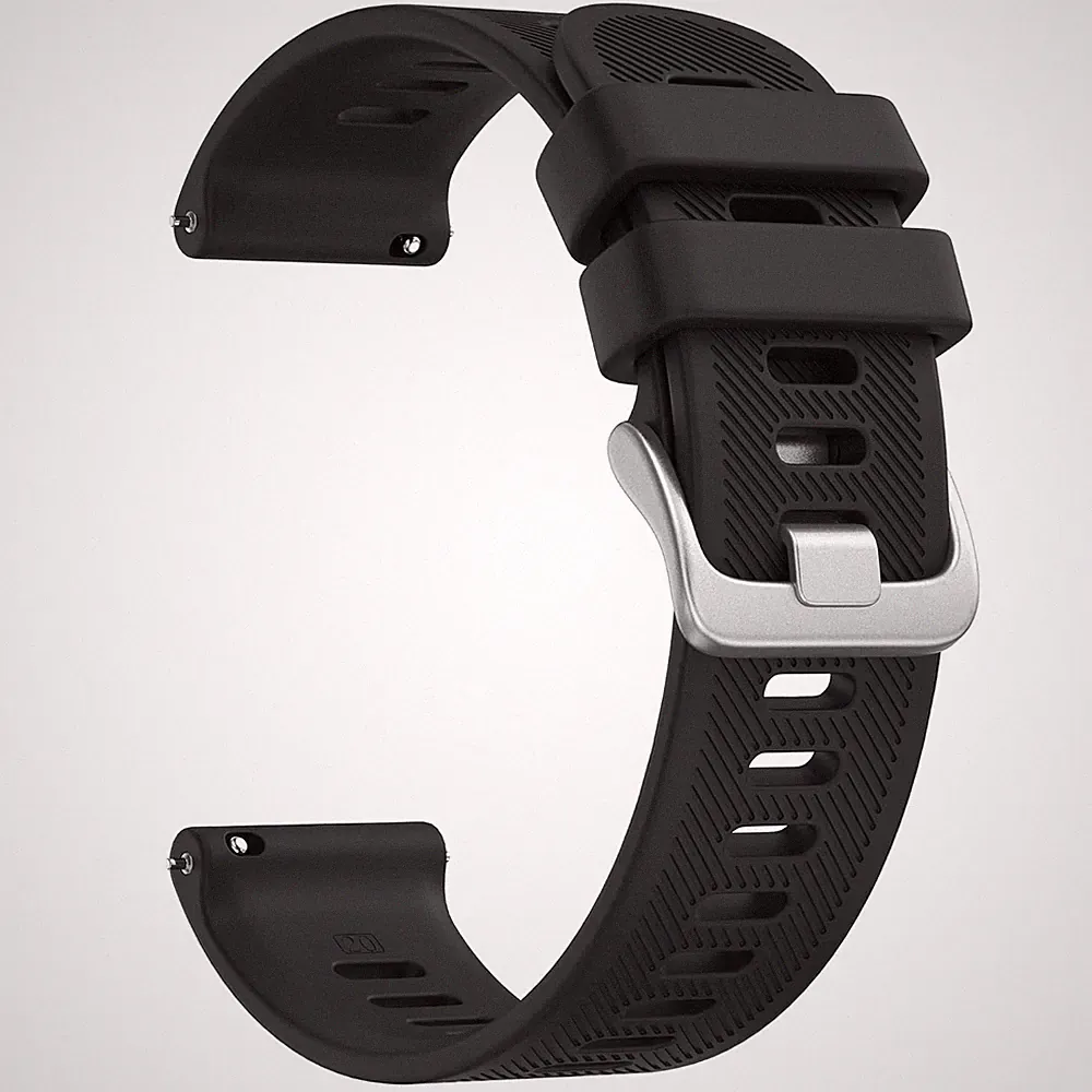 20mm Smartwatch Armband Silikon Twill Atmungsaktiv Ersatz