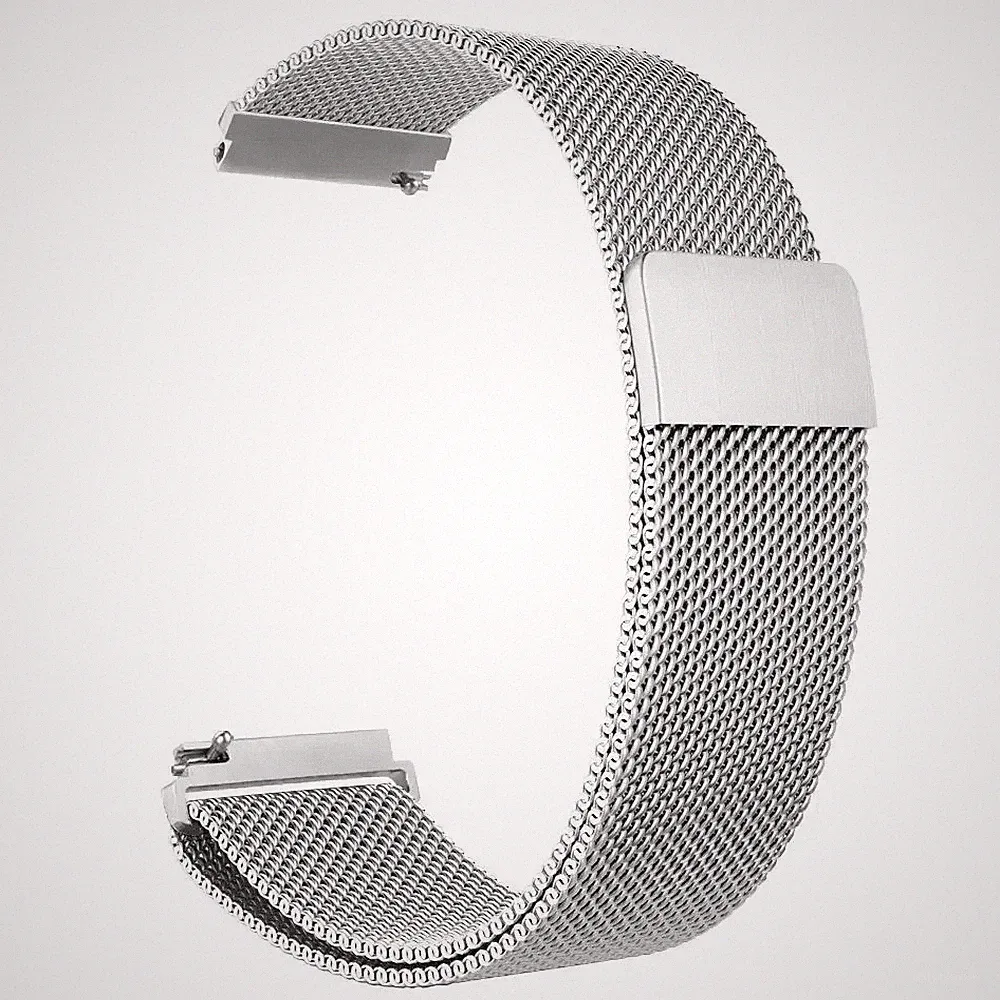 22 mm Metallarmband Smartwatch Armbanduhr Ersatz Sport