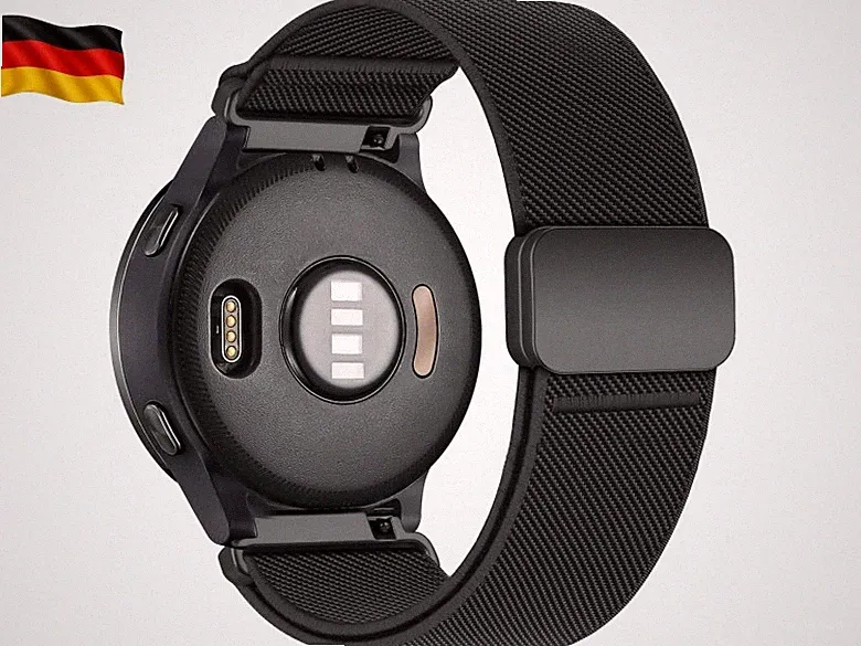 22mm Elastisches Magnetic Armband für Samsung Galaxy Watch 3 45mm/Gear