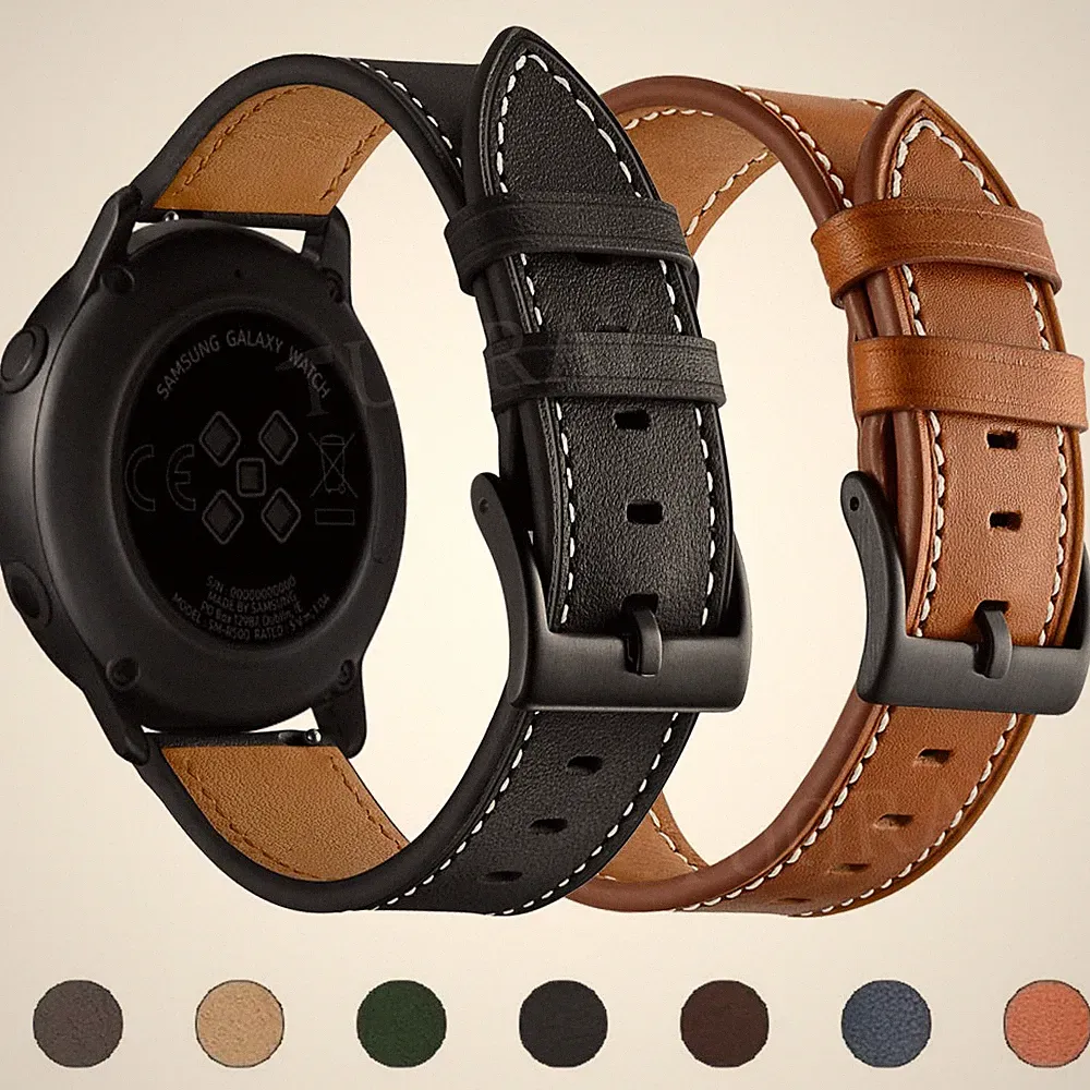 22mm Lederband Armband Für Fossil Gen 6/5/5E/4/Sport 43mm/Q Gazer/Wander Ersatz