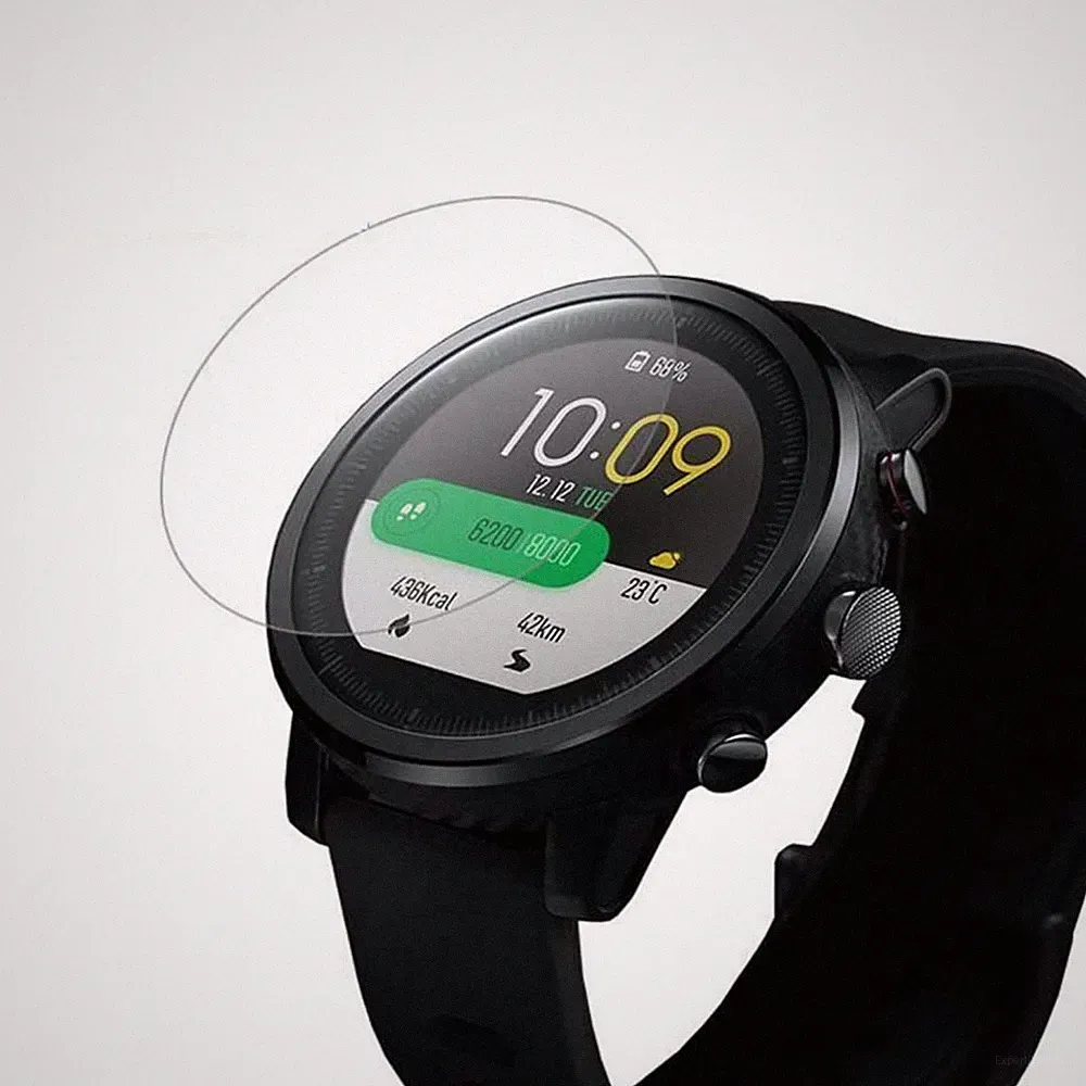 23-46 mm Runde Smart Watch Hartglas Displayschutzfolie Folie für