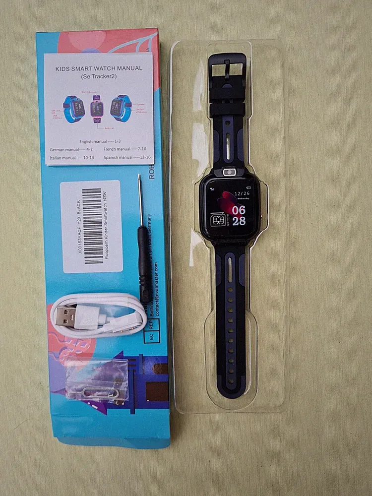 2G Smartwatch Kinder GPS SOS IP68 Wasserdicht Spiel Kamer -Ausgepackt! Aber neu!