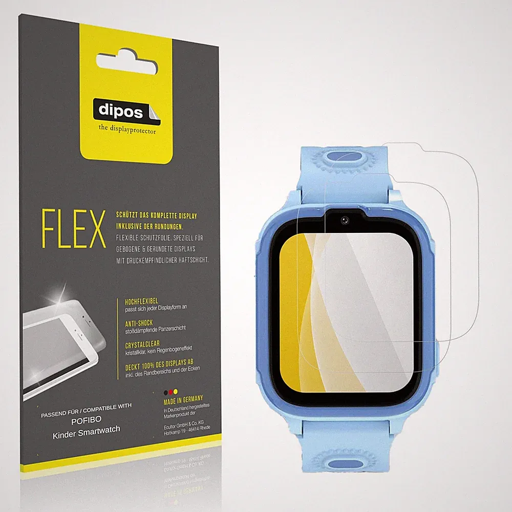 Transparent Kinder-Smartwatch