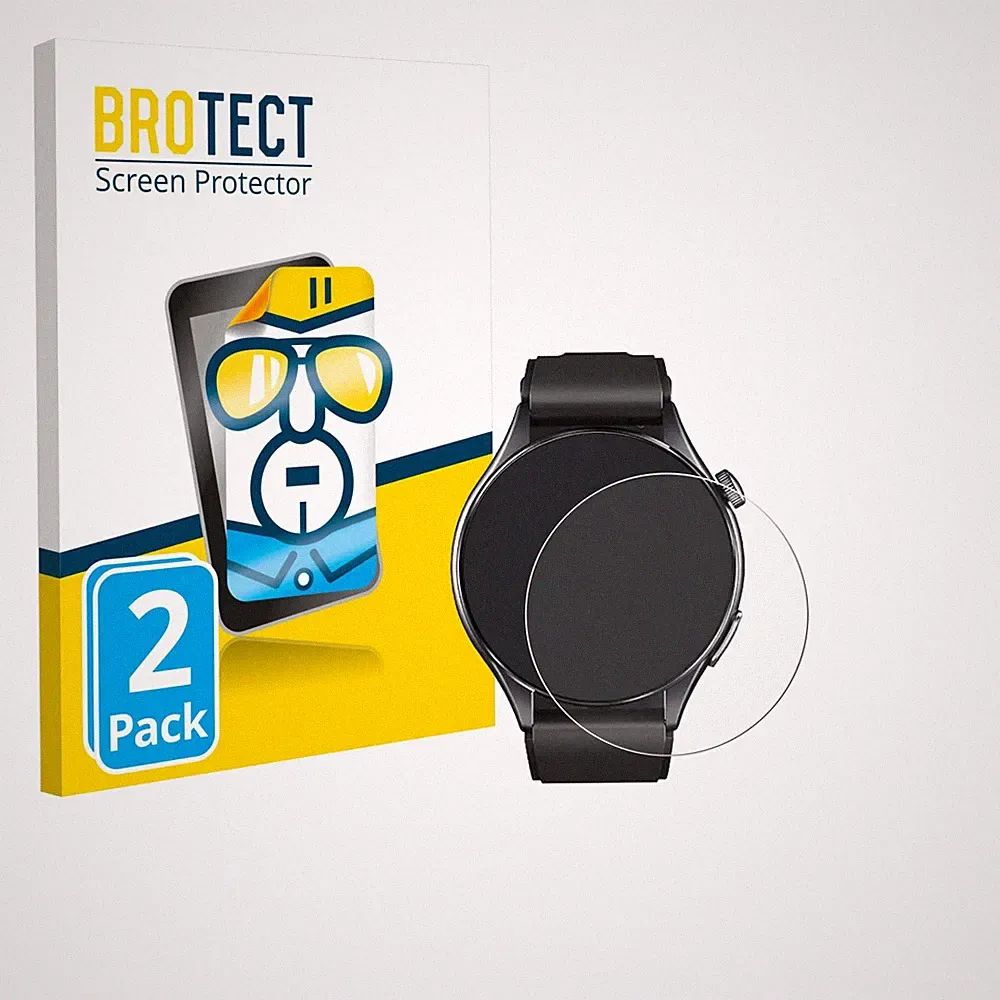 2x Marsyu Smartwatch 1.56" Displayschutzfolie Transparent