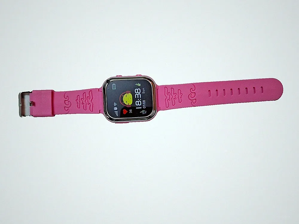 3 bis 12 Jahre neu Kinder Smartwatch 2G SIM Telefon Kamera Spiele Musik Pink