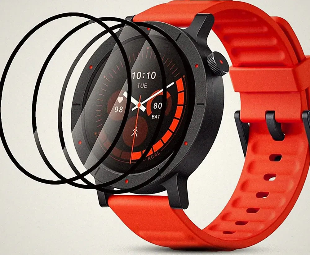 3 Stück Schutzfolie CMF by Nothing Watch 3 Pro Smart Watch Transparent