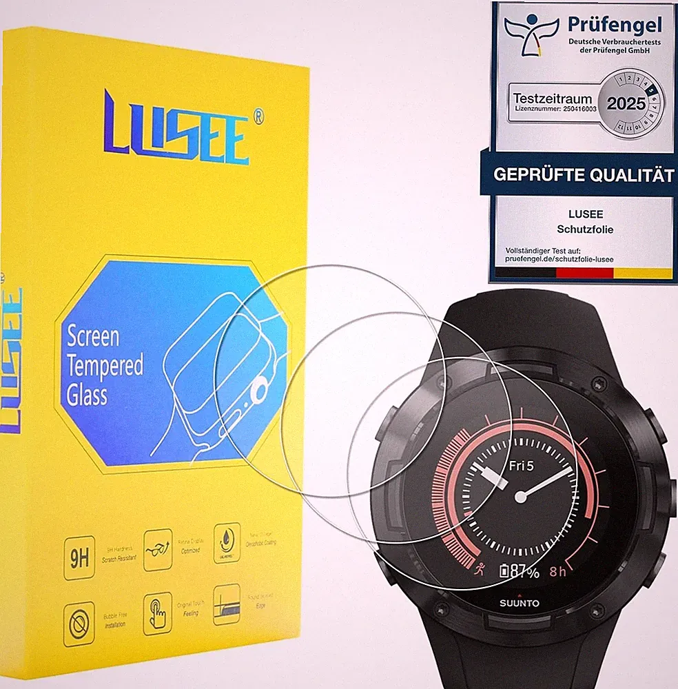 3 x Universal Uhr Schutzfolie Rund Φ30-40mm Displayschutzfolie HD Smartwatch
