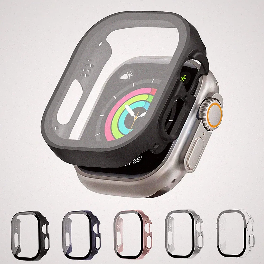 360 Grad Hülle für Apple Watch Ultra 1 2 3 Displayschutz Smartwatch Case Cover