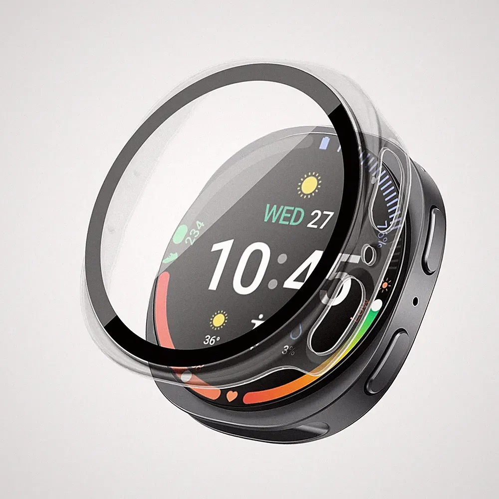 360 Grad Hülle für Samsung Galaxy Watch8 40 44 mm Displayschutz Smartwatch Case