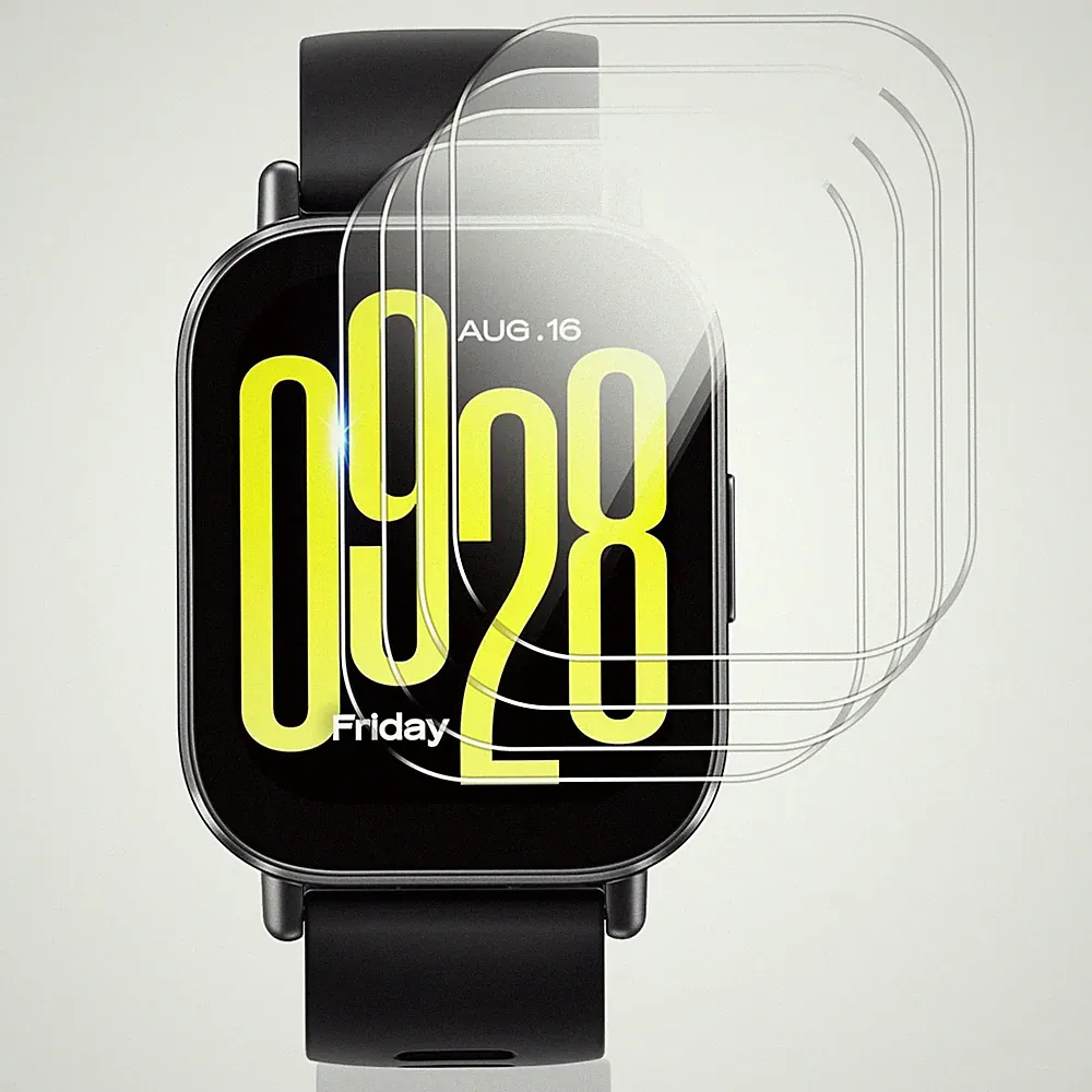 4 Stück Schutzfolie für Xiaomi Redmi Watch 5 Active Displayschutz,9H Härte Sc...