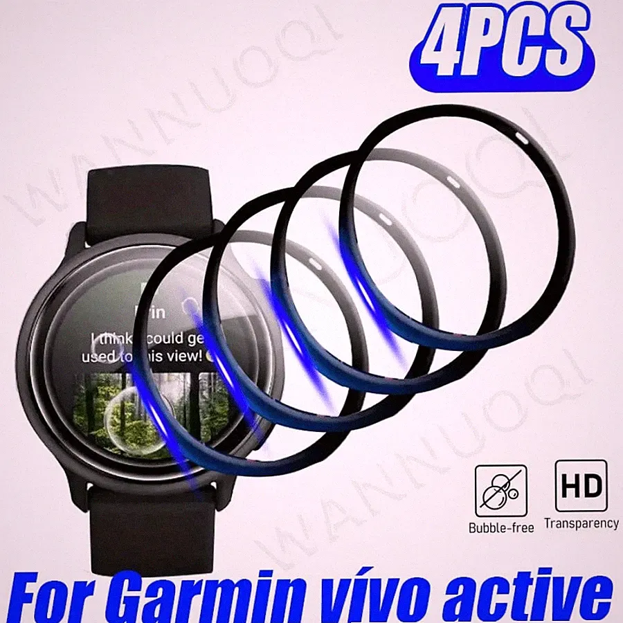 4er Pack transparente Schutzfolien für 6/5 Smartwatch Kratzfest und Billig24