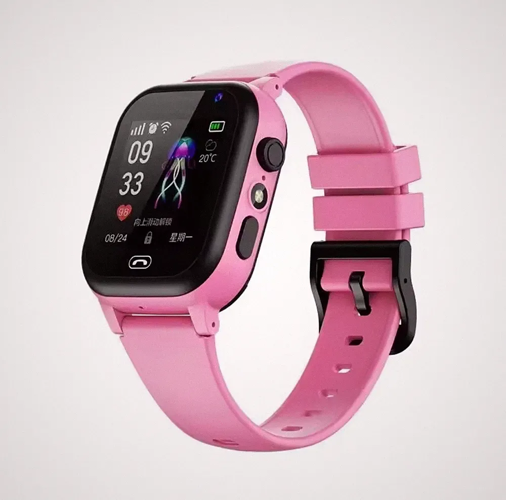 4G Kinder-Smart-Watch - GPS-Tracker, Zwei-Wege-Anrufe, SOS, IPX7 wasserdicht