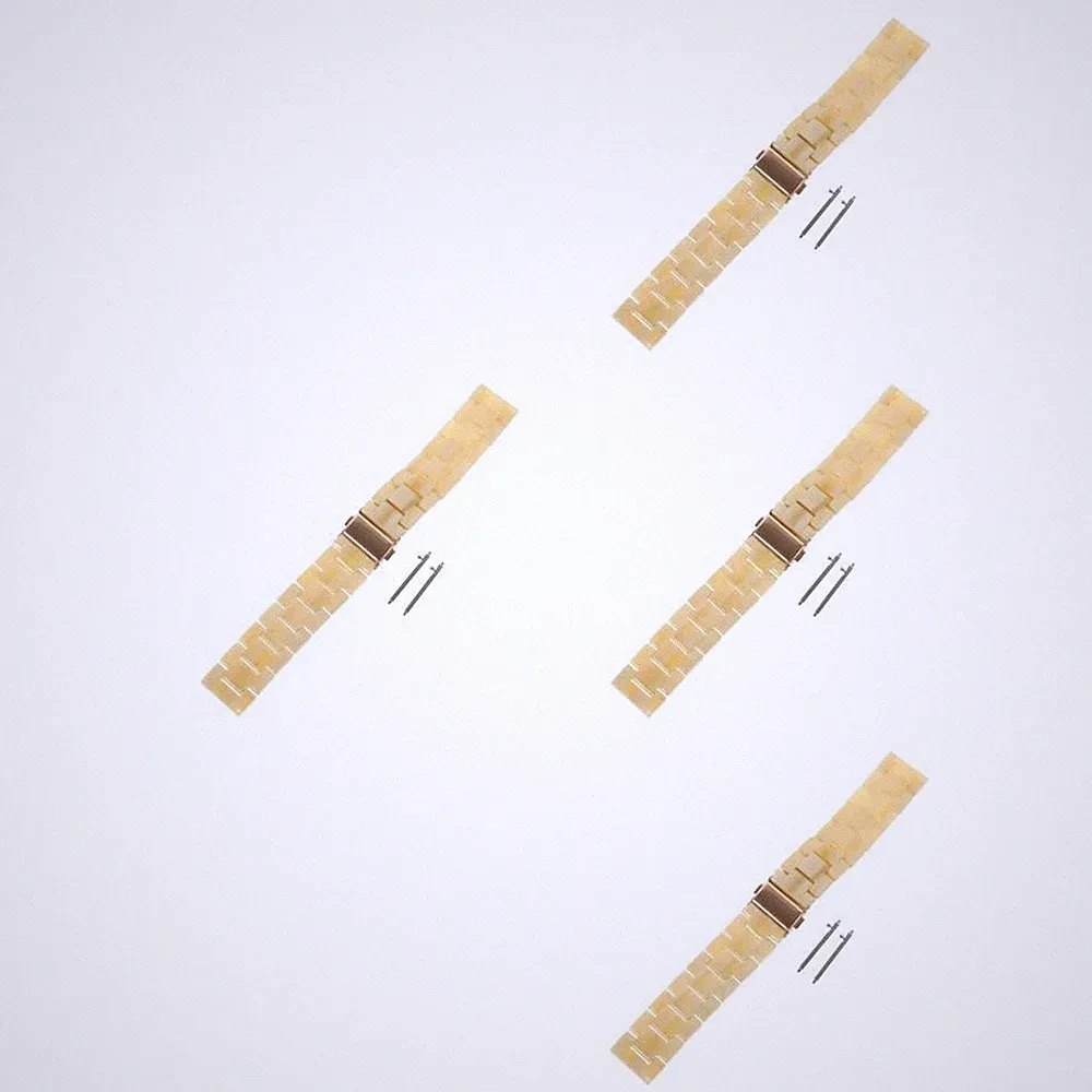 4pcs Watch Band Dekorative Uhr Band Smartwatch Harzband Harz Watch Armband