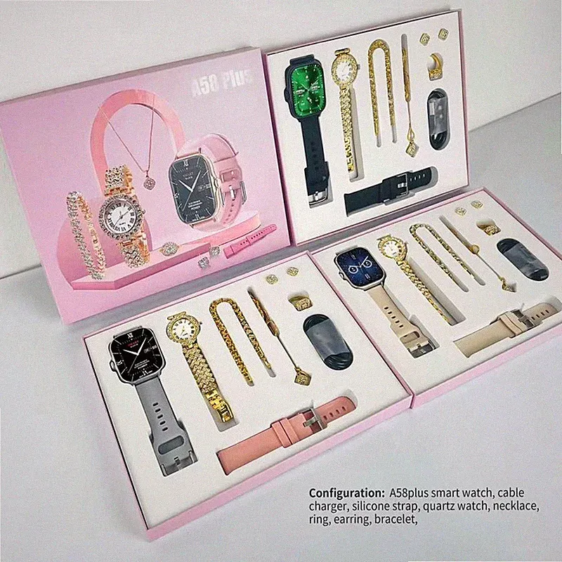 4PCS Women’s smartwatch gift Set, designed for daily wear