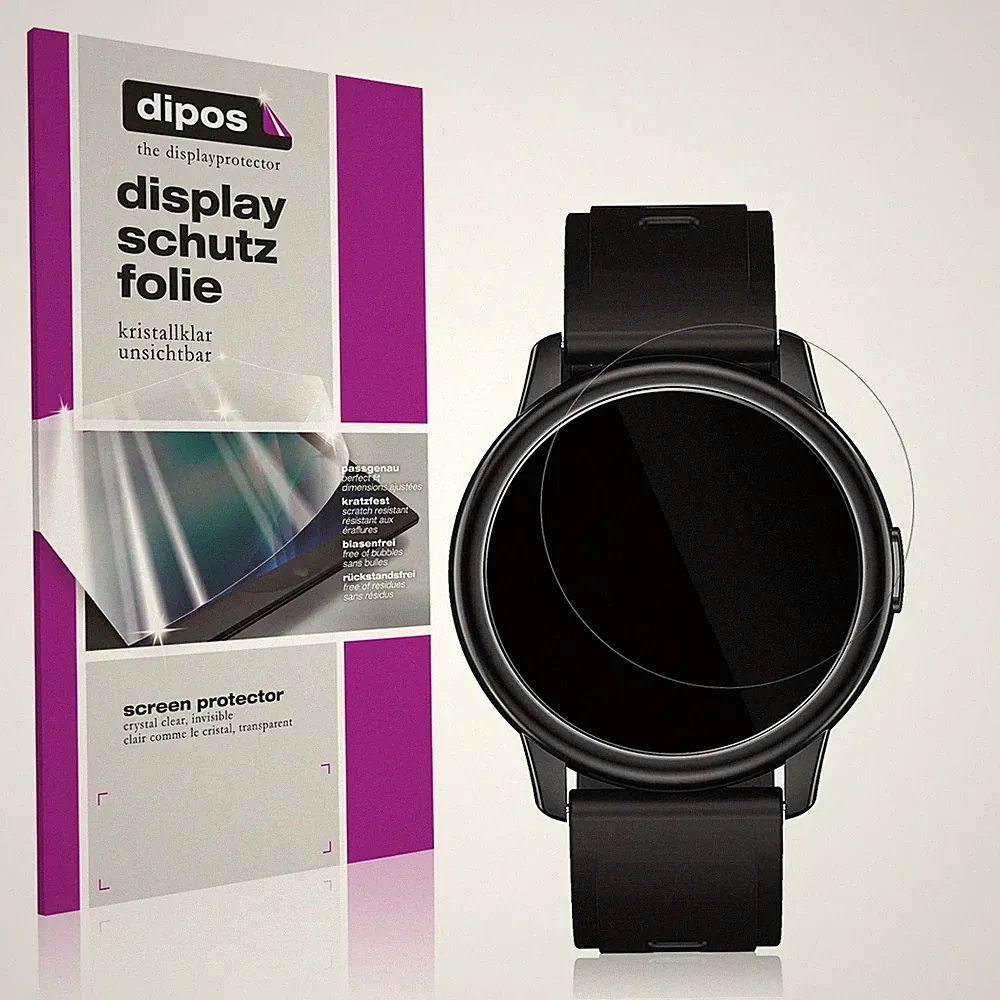 6x Schutzfolie klar für Cillso 1,3 Zoll Smartwatch Displayschutzfolie Folie