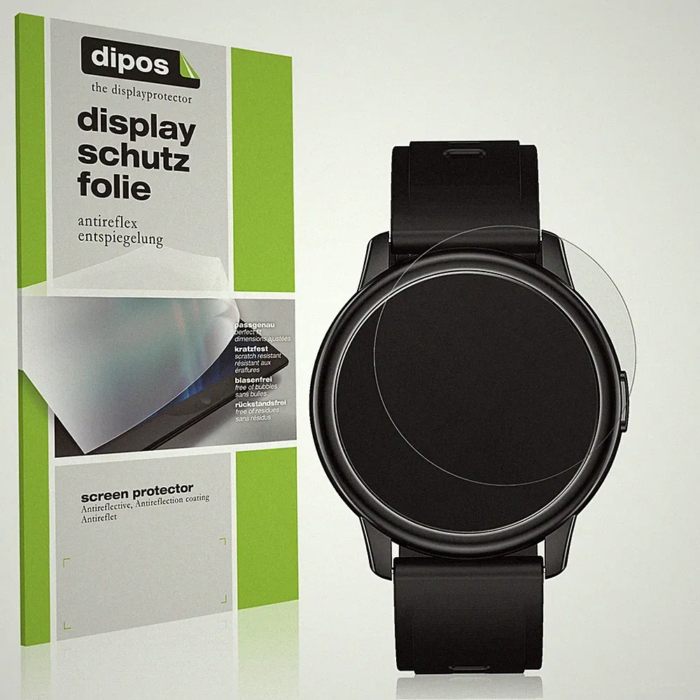 6x Schutzfolie matt für Cillso 1,3 Zoll Smartwatch Displayschutzfolie Folie
