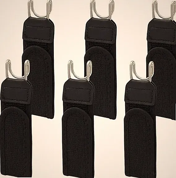 6x Stück Gürtel ohne Schnalle Schnallenloser Stretch Gürtel Herren Damen