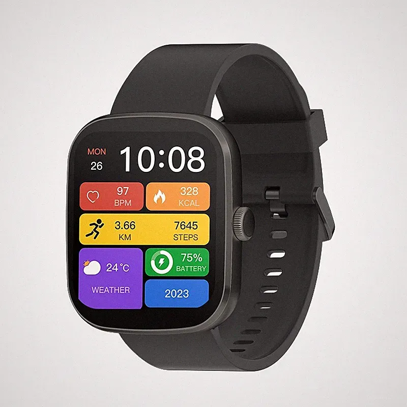 ABVERKAUF! IMIKI Frame 2 Lite Smartwatch AMOLED Bluetooth Anruf IP68 nur 9,99€