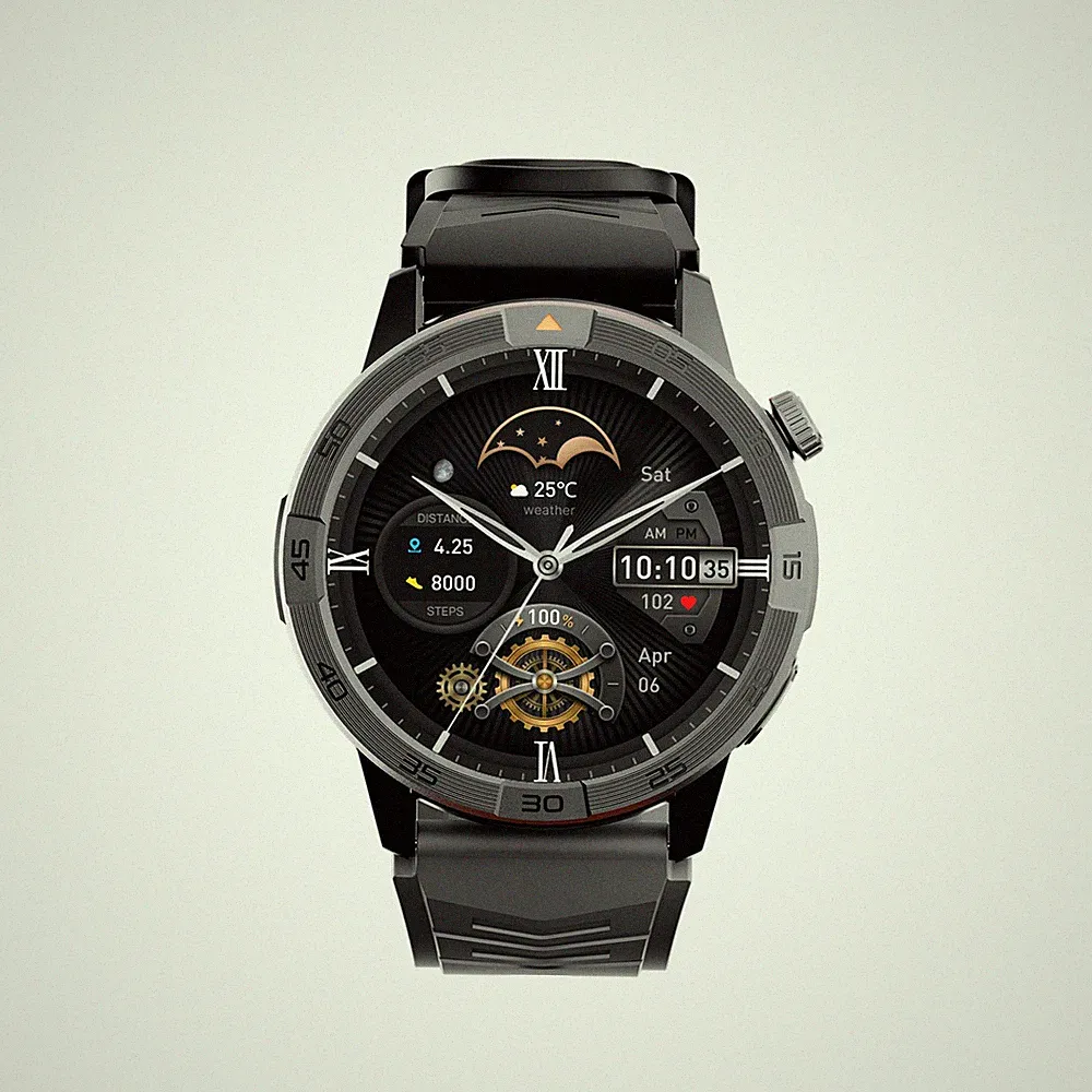 AGM Legion Pro 5ATM GPS Wasserdichte Schrittzähler Smartwatch 100+ Sportmodi