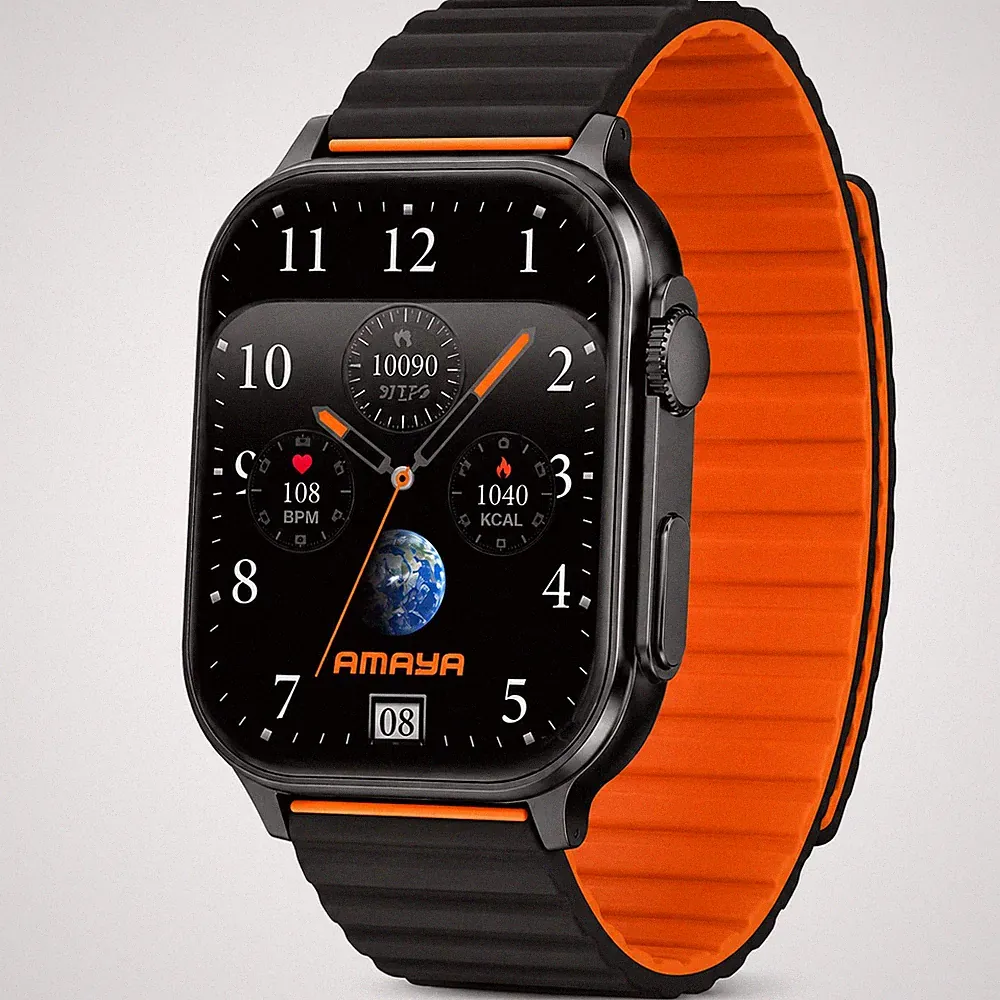 AMAYA Watch Lite ASW-07 Smartwatch mit 2,01” Super AMOLED Display | Wasserdicht