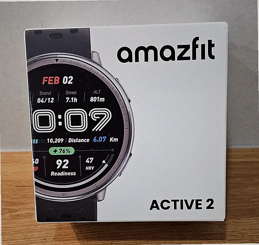 Amazfit Active 2 Smart Watch 44mm, AI, Sprachsteuerung, GPS 7558