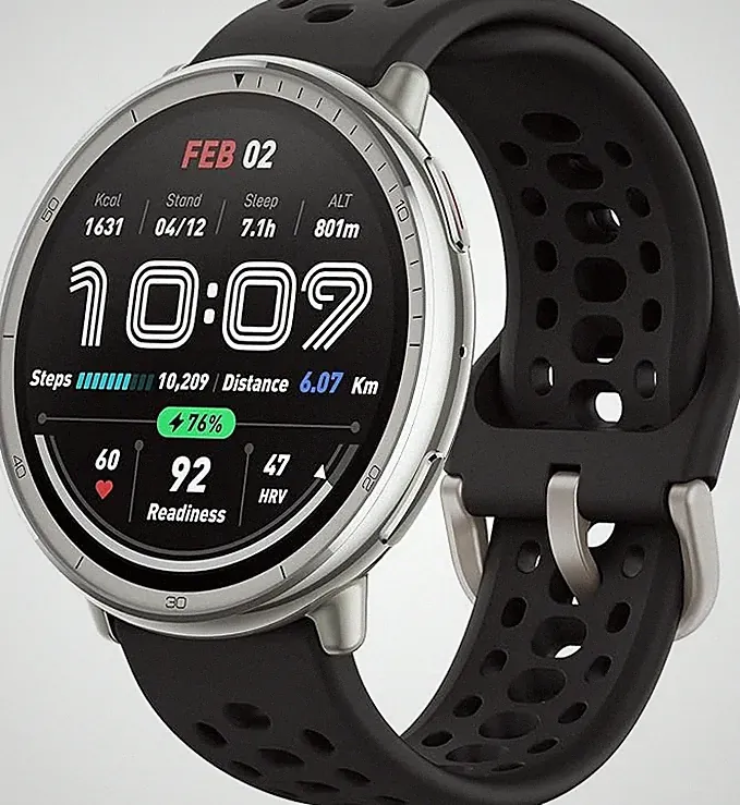 Amazfit Active 2 Smart Watch 44mm, AI, Sprachsteuerung, GPS