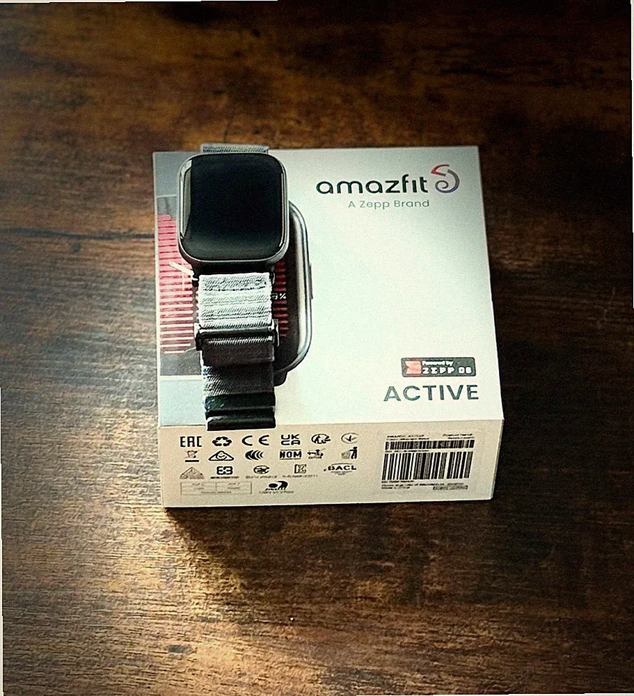 Amazfit Active Midnight Black GPS Herzfrequenzmessung Smartwatch