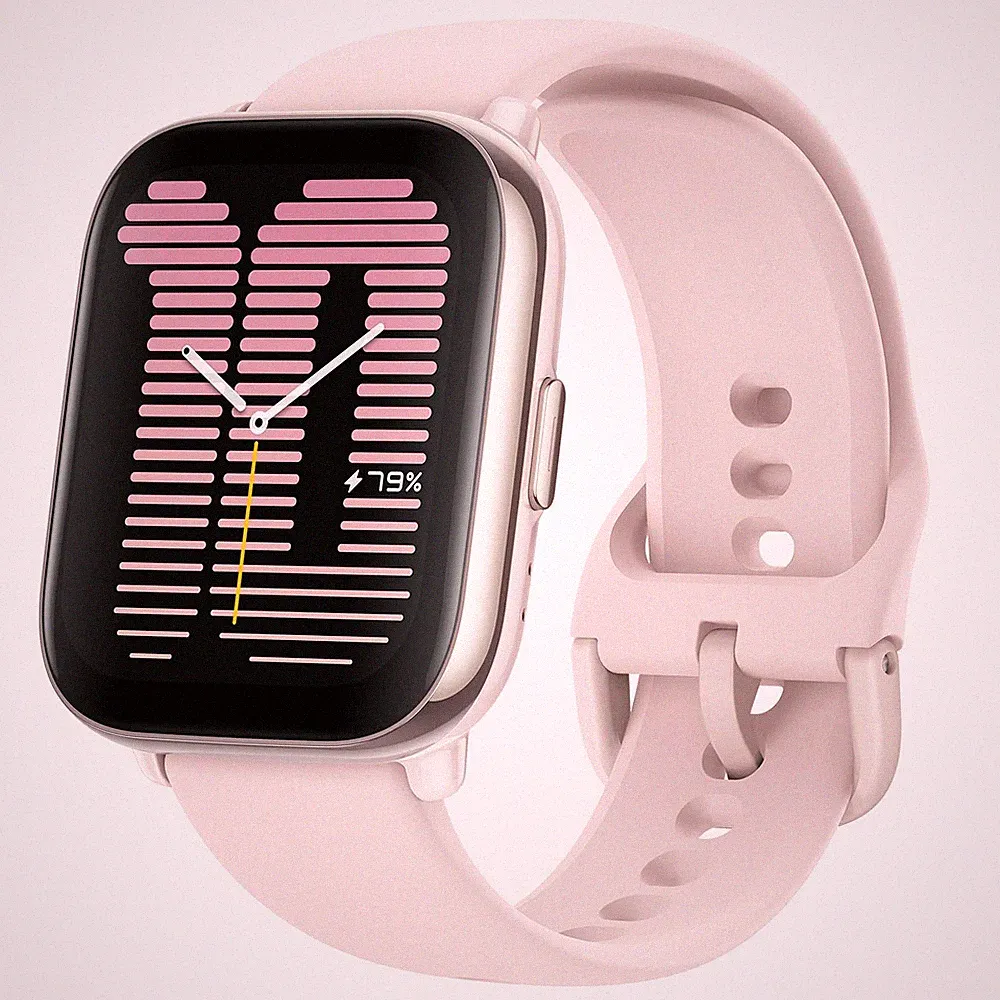 Amazfit Active Smartwatch in Rosa - Fitness Tracker für Damen