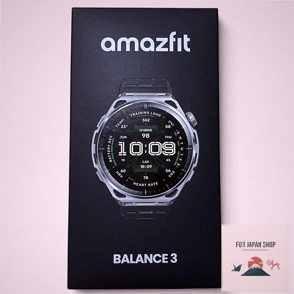 Amazfit Balance 3 Smartwatch AMOLED GPS 10ATM 21 Tage Akku NEU