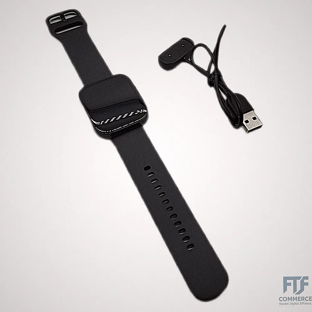 Amazfit Bip 5 46mm Smartwatch mit Herzfrequenz mit 120 Sportmodi,Bluetooth-Anruf