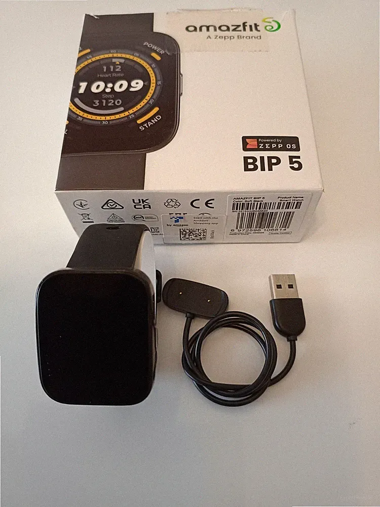 Amazfit Bip 5 Smartwatch Display 1,91 Zoll 120 Sportmodi Bluetooth GPS Alexa SpO