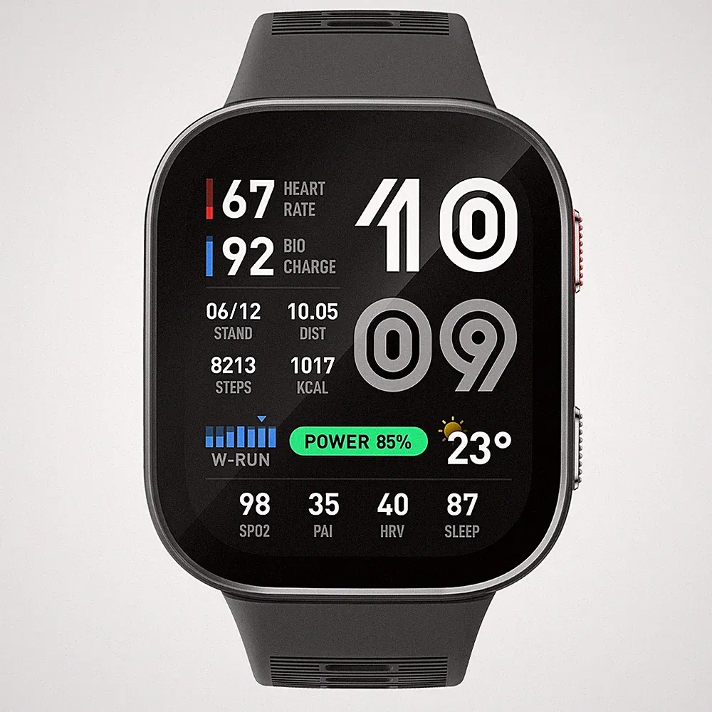 Silber Smartwatch