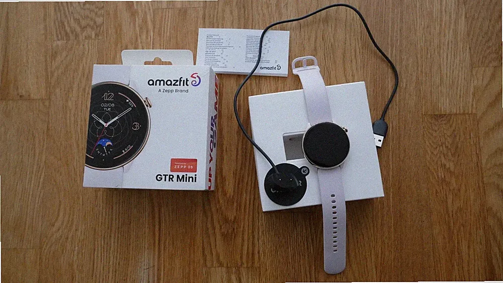 Amazfit GTR Mini Smartwatch Misty Pink (20 mm) Silikon