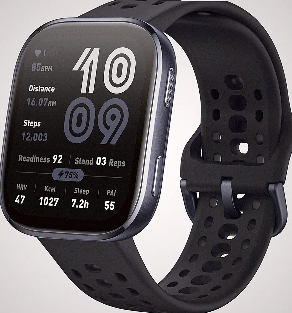 AMAZFIT Smartwatch Bip 6 AMOLED Tpuch-Display Bluetooth GPS 50mm schwarz B-WARE