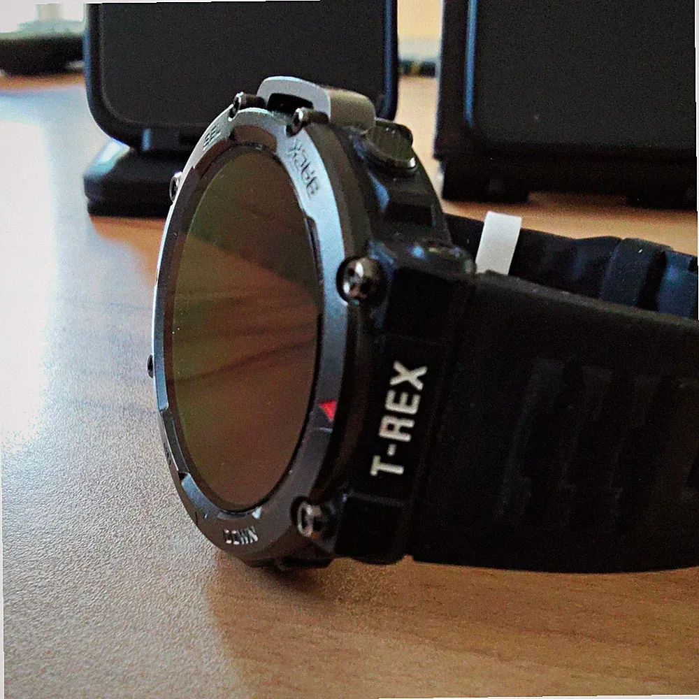 Amazfit T-Rex 2 Smartwatch 46 mm Schwarz Zepp OS Android/iOS inkl. OVP