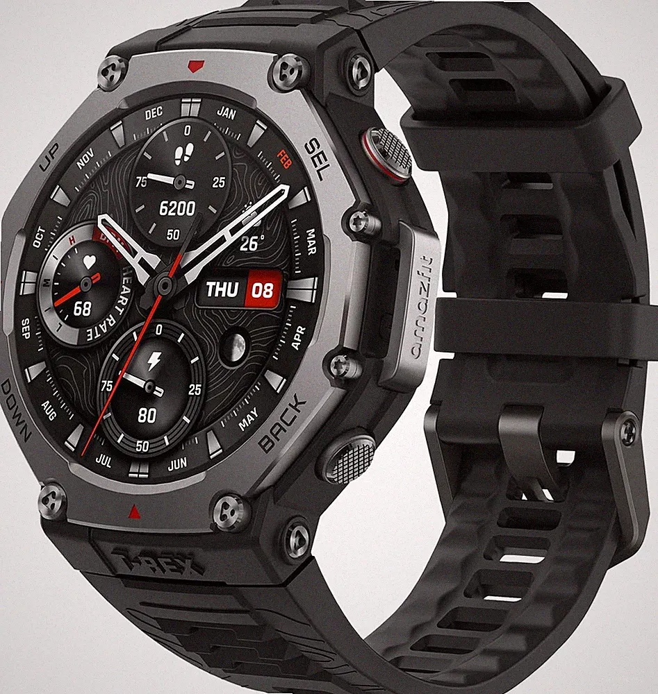Amazfit T-Rex 3 Outdoor Smartwatch 48Mm AMOLED Display, Offline Karten & Navigat